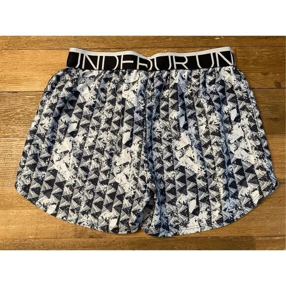Under Armour XL girls athletic shorts black white active wear - Picture 4 of 5